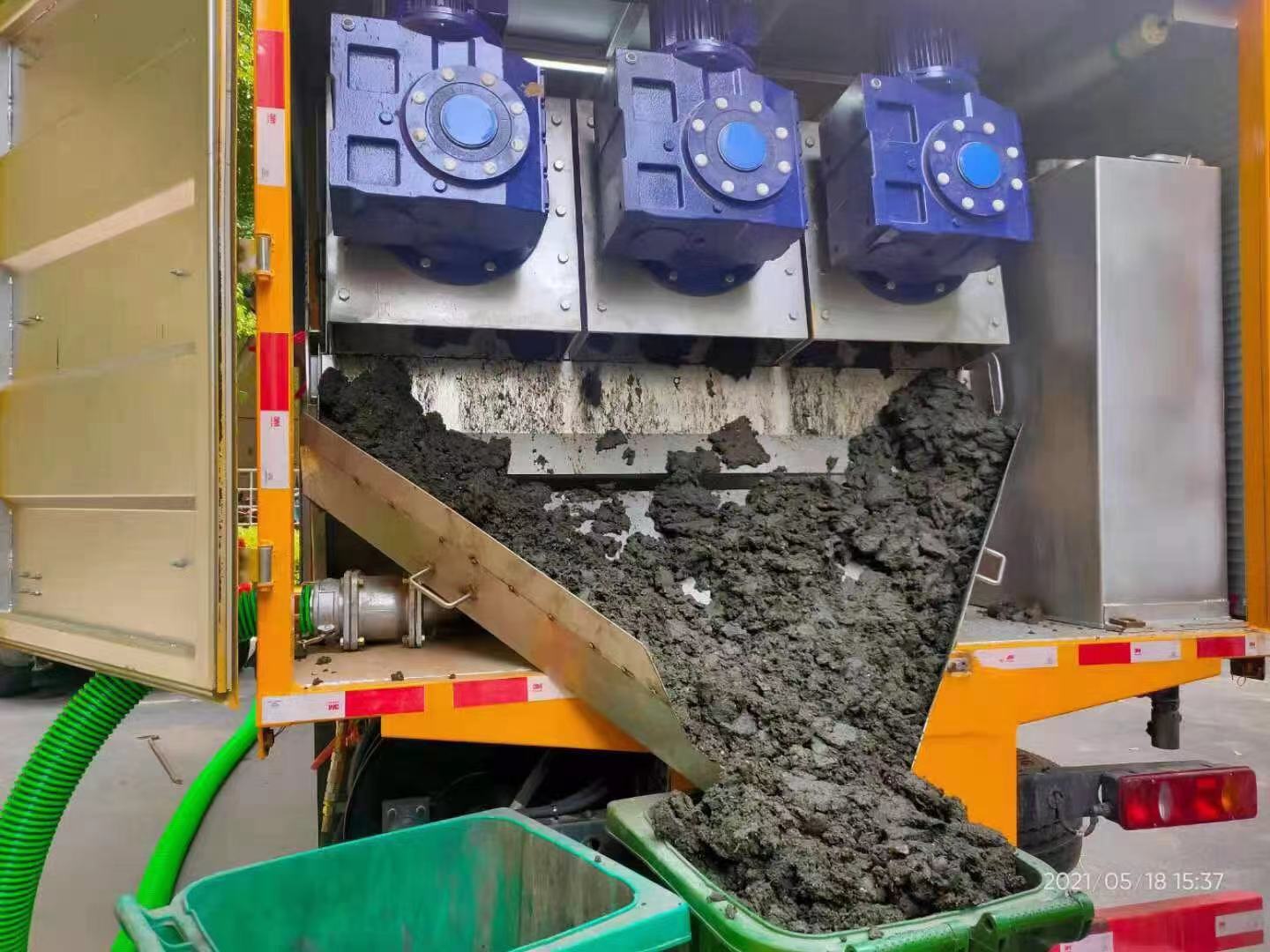 平邑化粪池清掏城市维护站-泥浆净化干湿分离处理